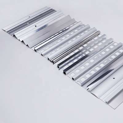 Niu Yuan Customized Different Shapes Aluminum Wall Corner Tile Edge Trim Profiles