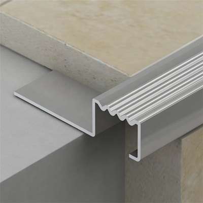 Niu Yuan Factory Direct Sale Metal Stair Nose Trim, Non-Slip Stair Nosing