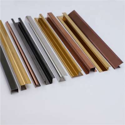 304 stainless steel ceramic tile trim joint protector