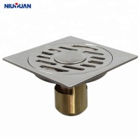 Niu Yuan Stainless Steel floor drain grate, floor drain backflow preventer, pop up floor drain