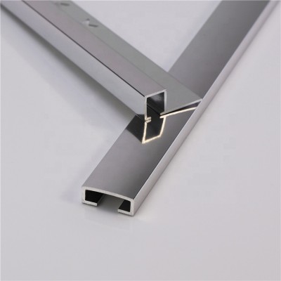 Niu Yuan New Product Customized Aluminum Chrome Tile Trim